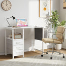 Flrrtenv 31" Computer Desk with 3 Drawers and Power Outlets