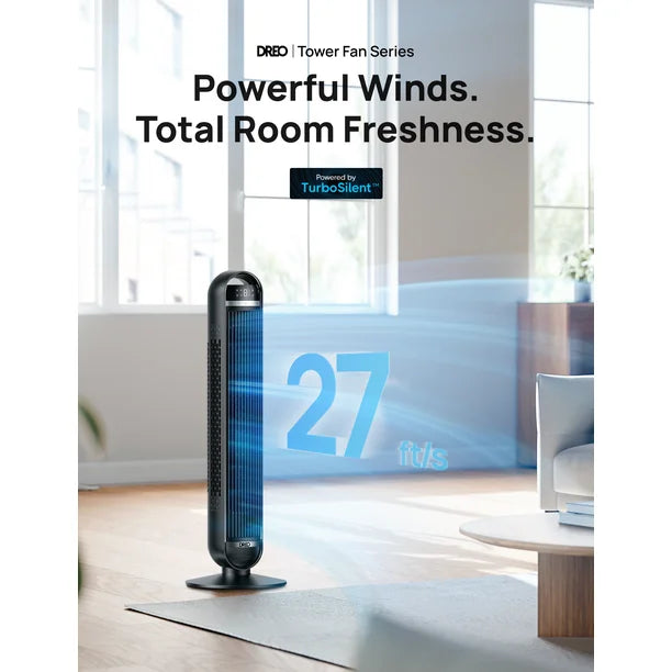 Dreo 90° Oscillating Tower Fan DWTF14 - Refurbished