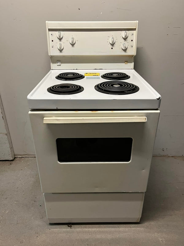 Used White Westinghouse 24" Coil Top Range