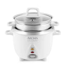 AROMA Select Stainless 3-cup Rice Cooker