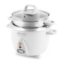 AROMA Select Stainless 3-cup Rice Cooker