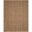 Tapis géométrique tissé à plat en jute Ebern Designs 305 x 427 cm (10' x 14') C007316560 - Comme neuf