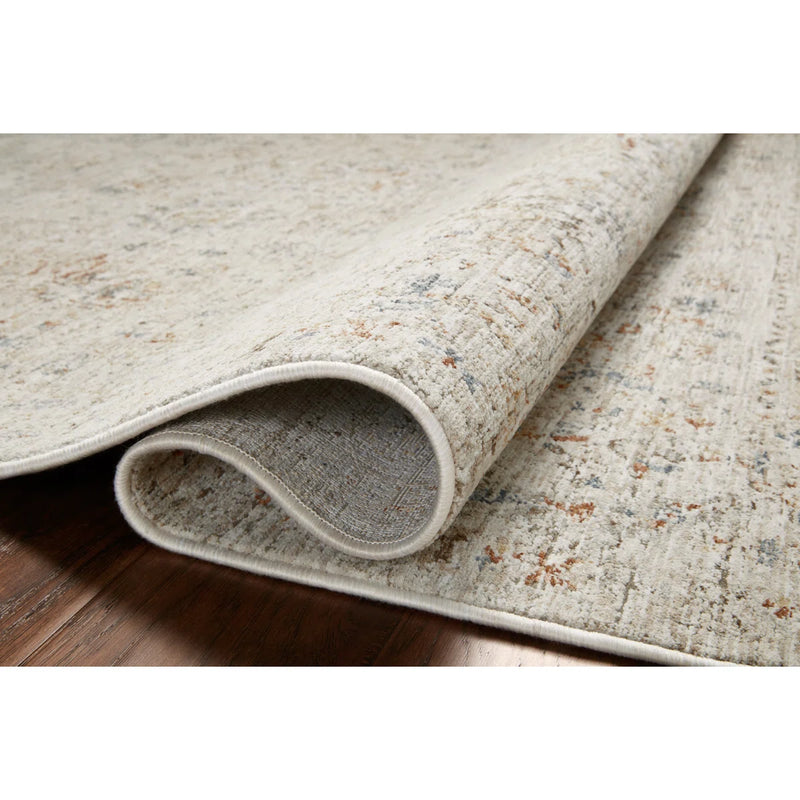 Amber Lewis x Loloi 9'6" x 13' Honora Bone / Multi Area Rug ABEH1170 - Like New