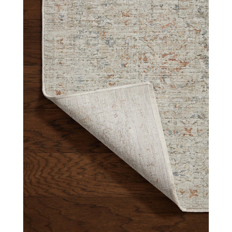 Amber Lewis x Loloi 9'6" x 13' Honora Bone / Multi Area Rug ABEH1170 - Like New