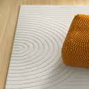 Balta 5'3 x 7' Caserio Modern Geometric Area Rug Cream 59602-66 - Like New