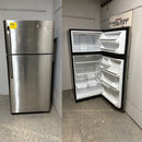 Used Frigidaire Stainless Steel Top Mount Fridge