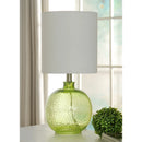 Beachcrest Home Barnwell 20" Table Lamp - Green Meadow