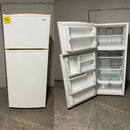 Réfrigérateur Inglis blanc à congélateur supérieur d'occasion