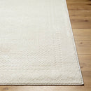 Wade Logan 5'3" x 7' Calvo Ivory/Off-White Area Rug C011193498 - Like New