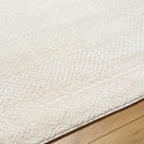 Wade Logan 5'3" x 7' Calvo Ivory/Off-White Area Rug C011193498 - Like New
