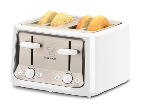 Toastmaster 4 Slice Toaster TM-46TSCW - Refurbished