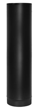 Tuyau de poêle impérial, 7 po x 24 po, acier, noir