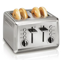 Hamilton Beach 4-Slice Stainless Steel Toaster 24794C - Refurbished
