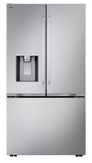 Réfrigérateur LG 36 pouces, 24 pi³, profondeur comptoir, portes françaises intelligentes LF24Z6530S - Rayures et bosses 