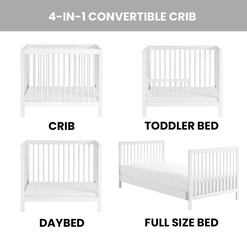Oxford Baby and Kids Essential Mini Convertible Crib 12410420 - Refurbished