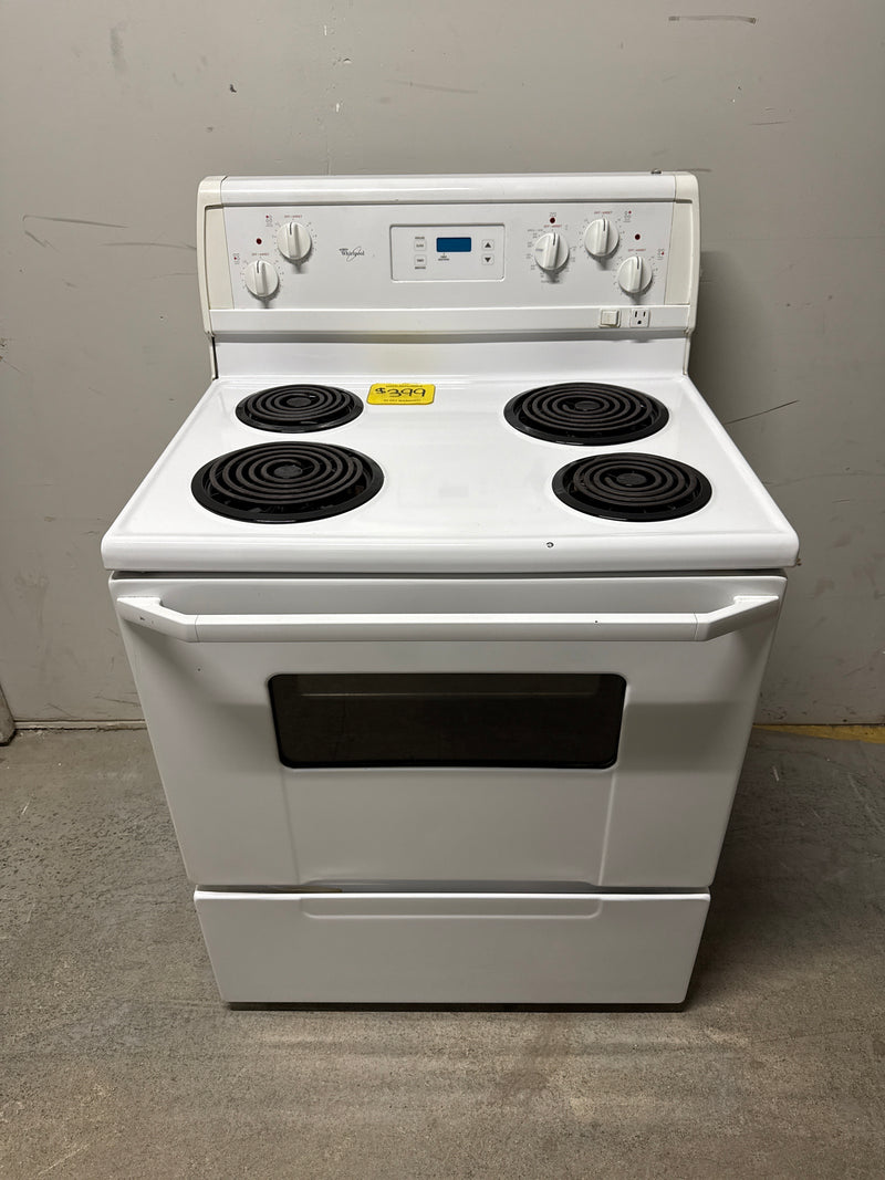 Used Whirlpool Coil Top Range