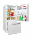 Danby 30 inch 19 cu Bottom Mount Fridge DBM187E1WDB - Floor Model