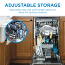 Danby 18" 49 dBA Built-In Dishwasher DDW1832ESS - Scratch and Dent