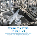 Danby 18" 49 dBA Built-In Dishwasher DDW1832ESS - Scratch and Dent