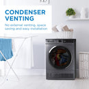 Danby 4 cu Compact Tumble Ventless Electric Dryer DDY040D1DSDB - Scratch and Dent