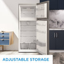 Danby 28 inch 14.3 cu Top Mount Fridge DFF143V1SSDB - Scratch and Dent