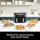 Ninja™ Foodi® 5-in-1, 6-qt. 2-Basket Air Fryer with DualZone™ Technology DZ090C - Refurbished