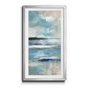 Wade Logan 42.5" x 22.5" Distant Drama Painting Print in Silver Frame