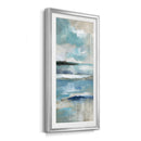 Wade Logan 42.5" x 22.5" Distant Drama Painting Print in Silver Frame
