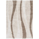 Tapis abstrait beige/crème Wrought Studio 160 x 230 cm (5'3" x 7'6") C004256513 - Comme neuf