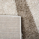 Tapis abstrait beige/crème Wrought Studio 160 x 230 cm (5'3" x 7'6") C004256513 - Comme neuf