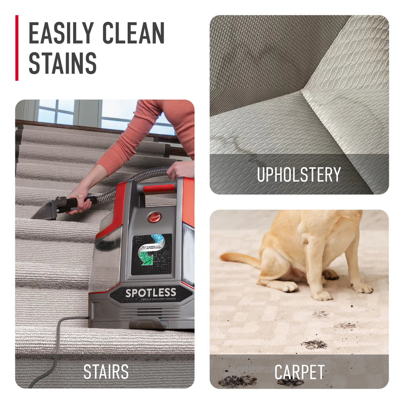 Hoover Spotless Portable Carpet & Upholstery Cleaner FH11300 - Refurbished
