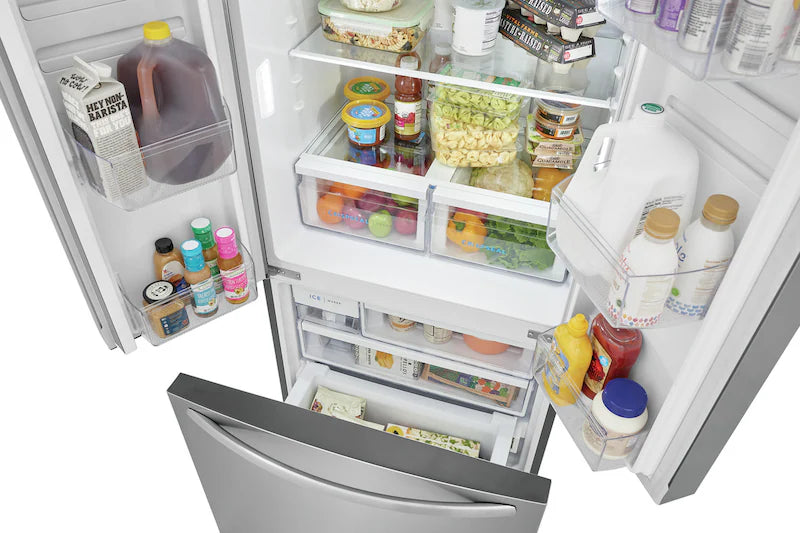 Frigidaire 32 inch 18 cu Counter-Depth French Door Fridge FRFG1723AV - Scratch & Dent