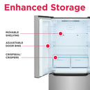 Frigidaire 33 inch 20 cu Counter-Depth French Door Fridge FRFG2033AV - Refurbished