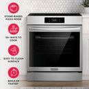 Frigidaire Gallery 6.2 cu. ft. Induction Slide-In Range with Stone-Baked Pizza – GCFI307CBFF - Refurbished