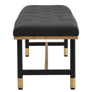 Ebern Designs Faux Leather Upholstered Bench