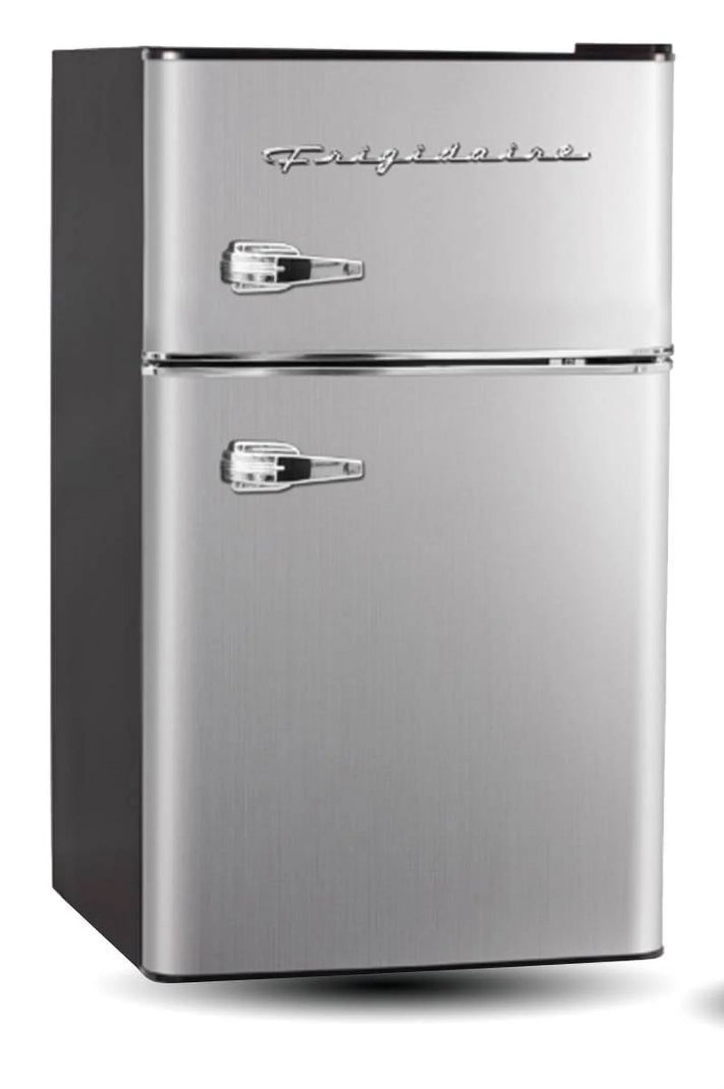 Frigidaire 3.2 cu Retro Two Door Bar Fridge EFR391-6COM - Refurbished