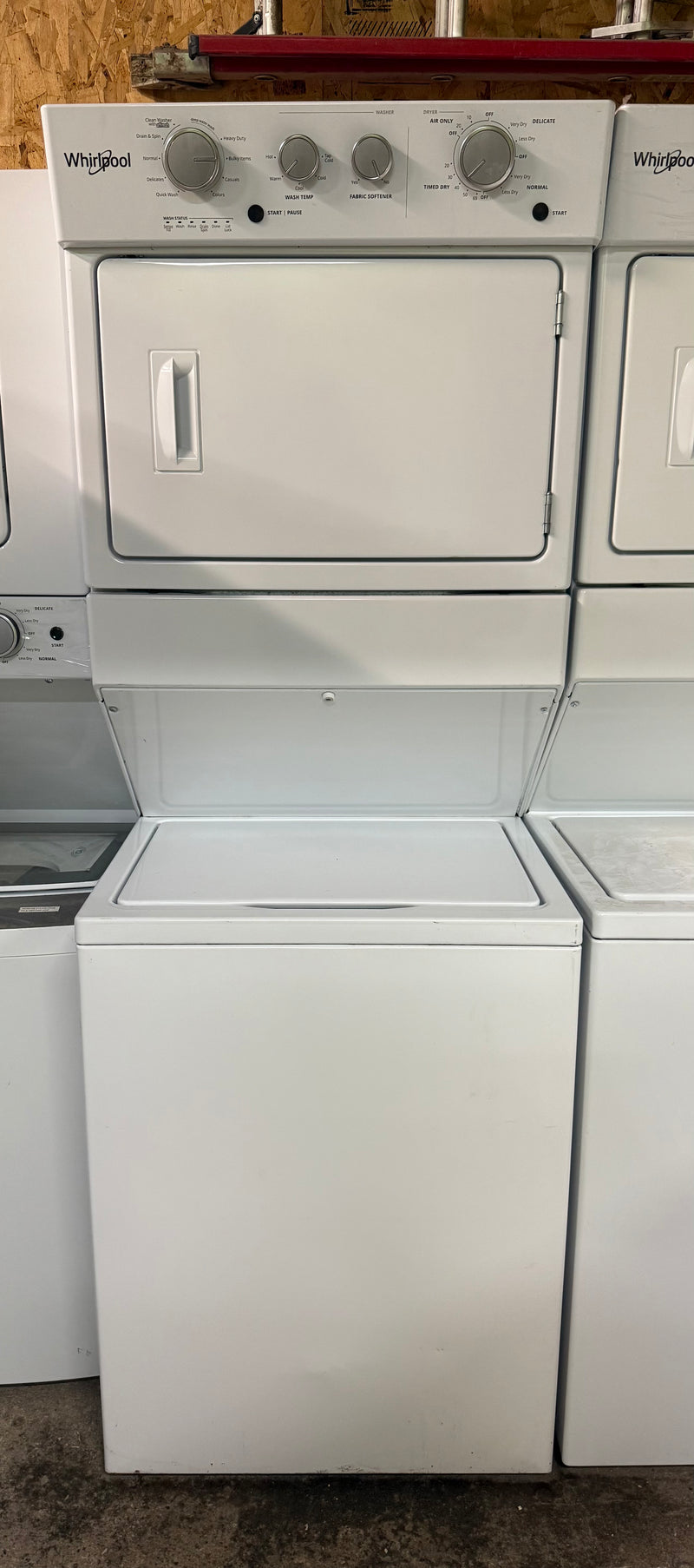 Used Whirlpool 27" Electric Laundry Center
