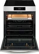 Frigidaire Gallery 6.2 cu. ft. Induction Slide-In Range with Stone-Baked Pizza – GCFI307CBFF - Refurbished