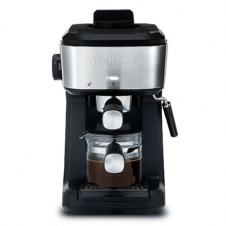 Gourmia 4-Shot Steam Espresso, Cappuccino, and Latte Maker with Frothing Wand GCM4210 - Refurbished