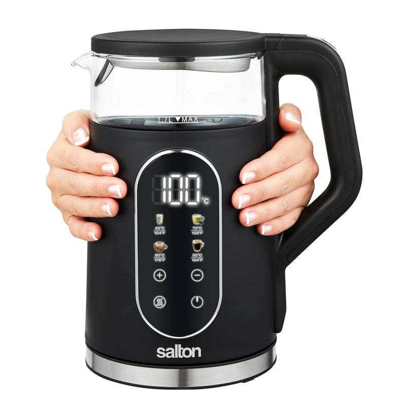 Salton Digital Touch Glass Kettle GK2156 - Refurbished