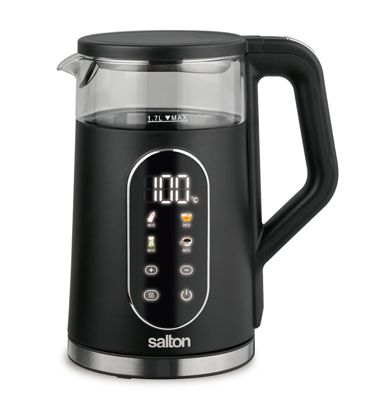 Salton Digital Touch Glass Kettle GK2156 - Refurbished