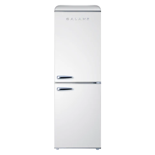 Galanz 21 inch 7.4 cu Retro Bottom Mount Fridge GLR74BWER12 - Floor Model