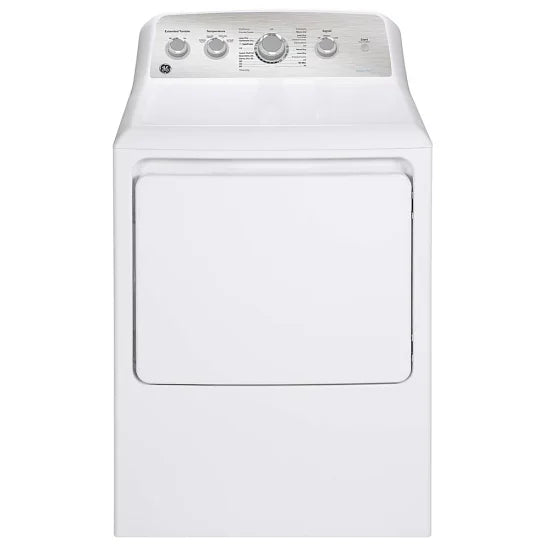 GE 7.2 cu.ft. Electric Dryer with SaniFresh Cycle GTD45EBMRWS - Floor Model