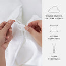 Housse de couette Becky Cameron à motif géométrique, taille King, avec 2 taies d'oreiller C100241283 - Comme neuve