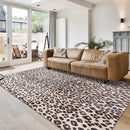 Gertmenian 7'10" x 10' Crystal Print Lennie Leopard Flat Pile Indoor Area Rug GTM10295 - Like New