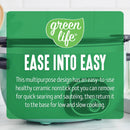 GreenLife 6 qt Electric Slow Cooker CC008777-003 - Refurbished