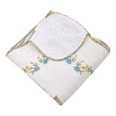 Modern Heirloom Queen Floral Embroidered Bedspread MDHR1003 - Like New
