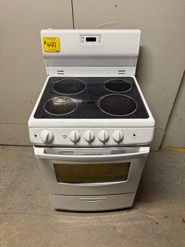 Used GE 24" Glass Top Range