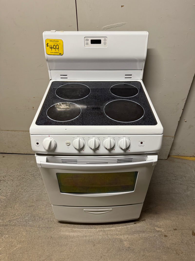Used GE 24" Glass Top Range