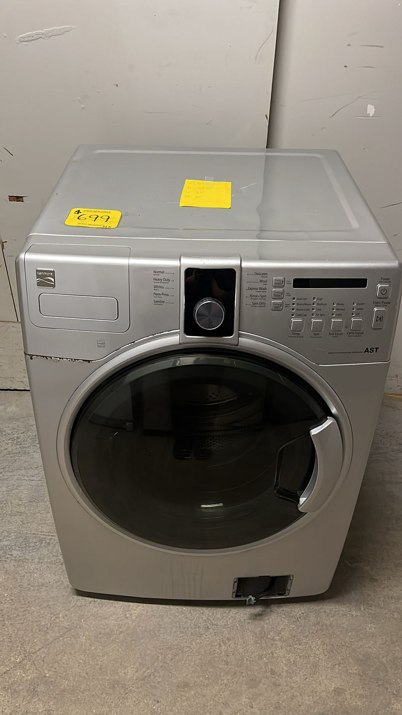 Used Kenmore Chrome Front Load Washer